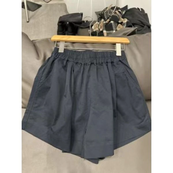 硕哥2025春季小众百搭运动系列纯欲风休闲纯色女士短裤 22693