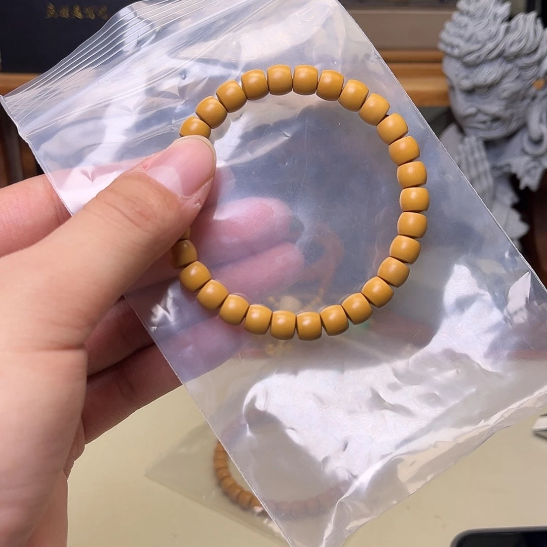 橄榄核手串/手链【听松文玩】sss级工艺精品橄榄核尖单圈8.0