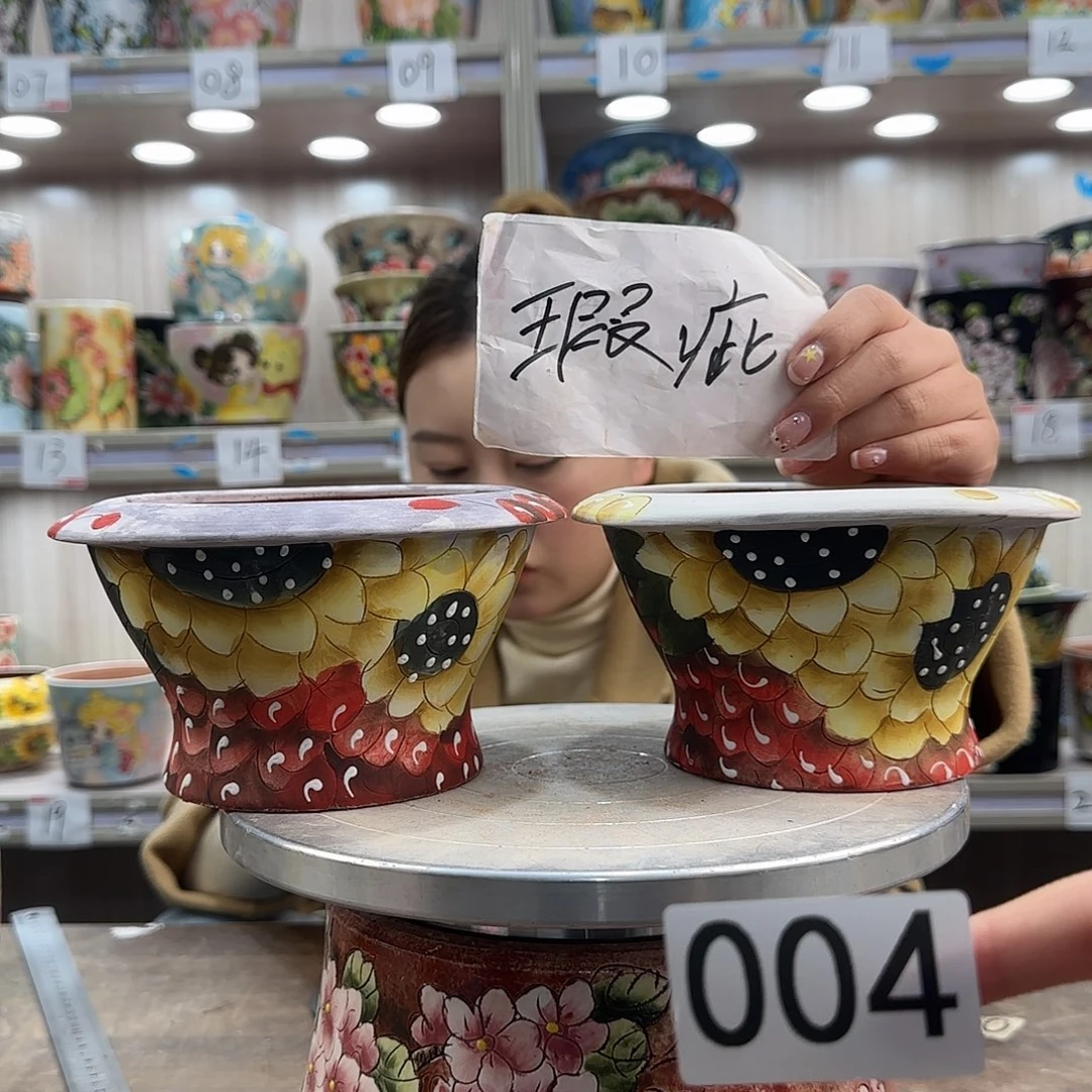 紫砂花盆瑕疵瑕疵004