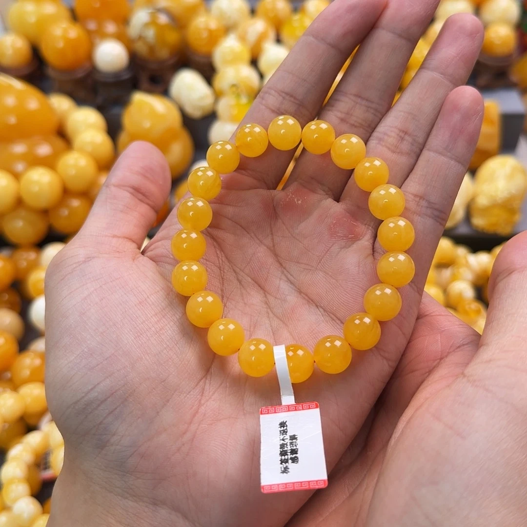 琥珀未镶嵌珠宝奇石10mm同料