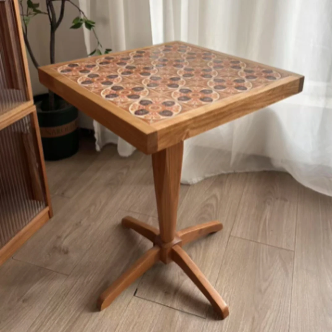 瓷砖方几清仓值得购买的美貌樱桃木