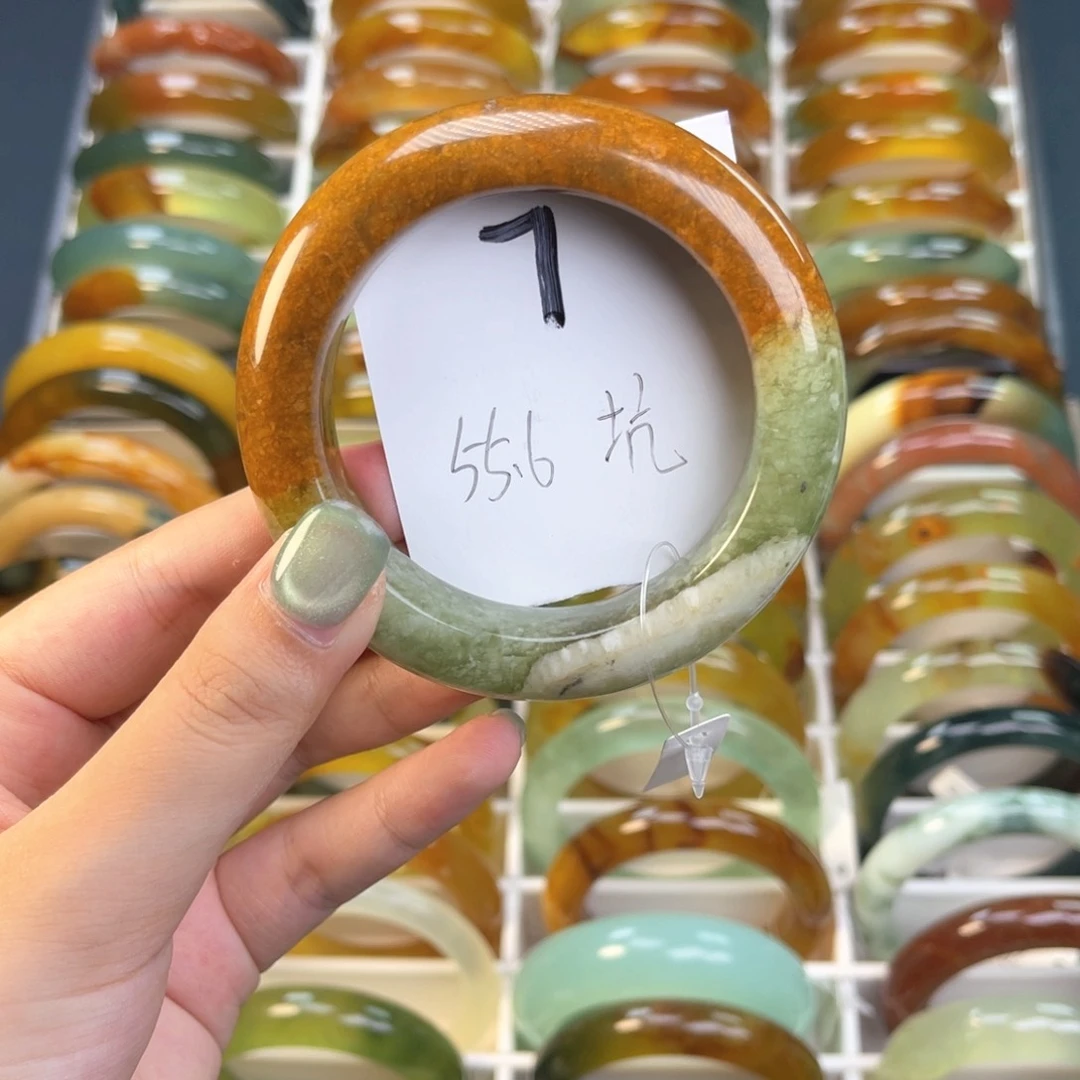 蛇纹石玉合金手镯