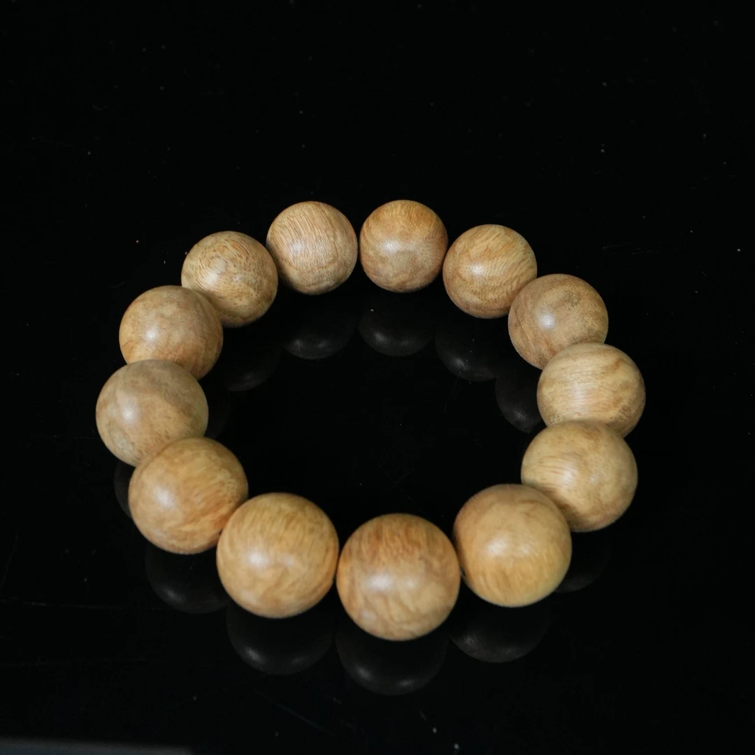 A5624 达拉干高山料沉香虎斑纹大手串 1.8cm 24.4g