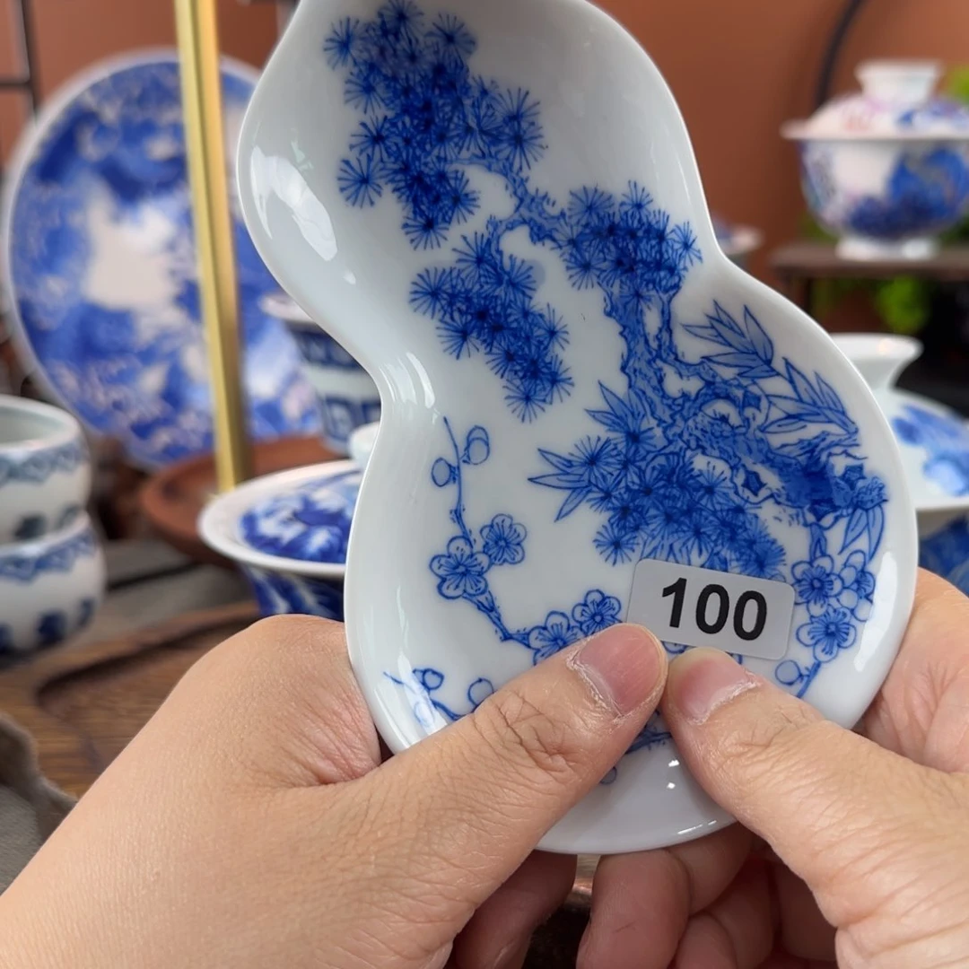 景德镇陶瓷手绘茶器100