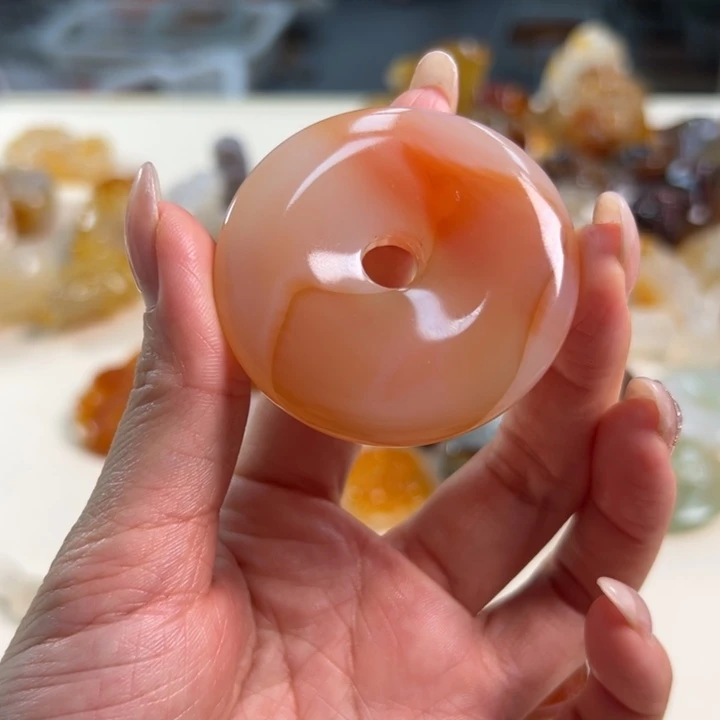 玛瑙/玉髓吊坠(不含链)未镶嵌