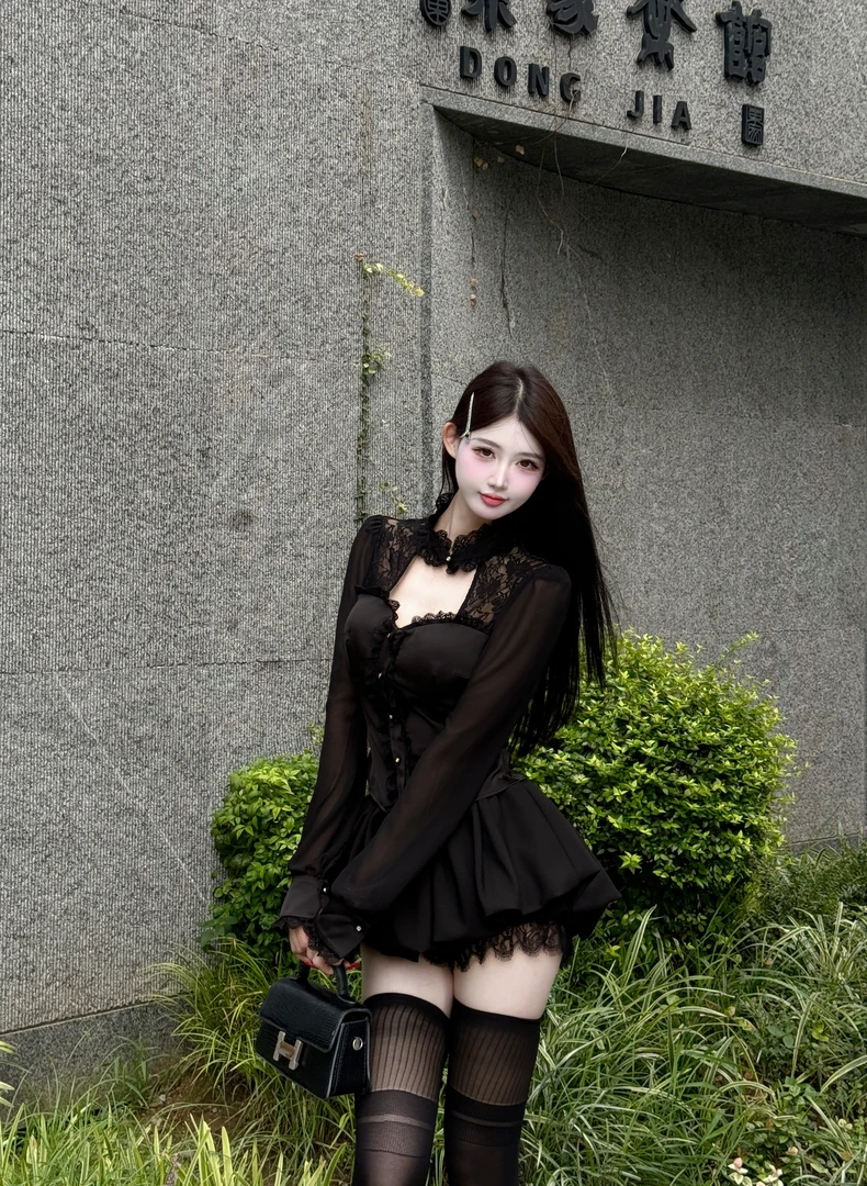 【泉泉-暗夜精灵】时尚套装纯欲ins御姐风高质感穿搭时尚套装251270