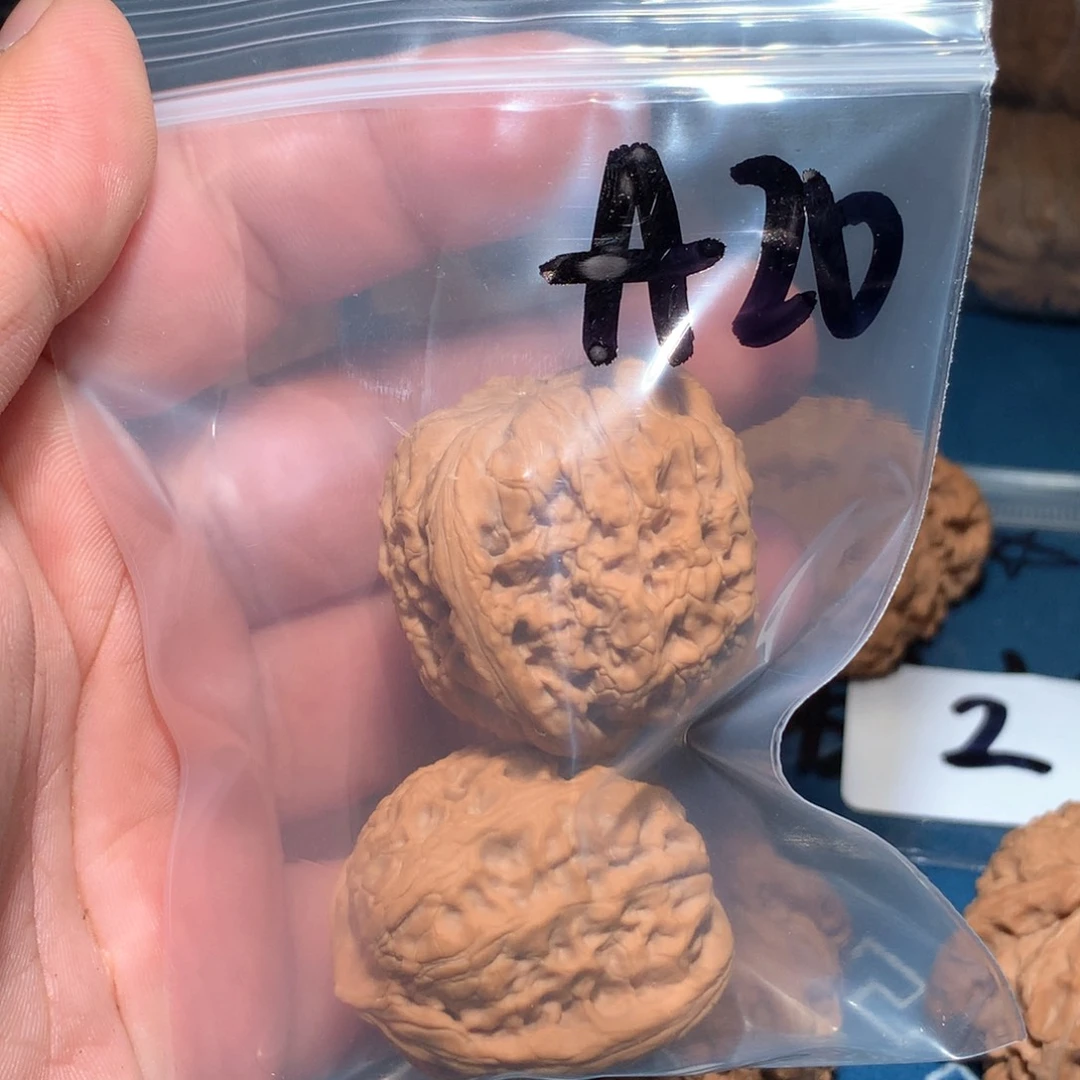 文玩核桃吊坠4*4大团圆 a20