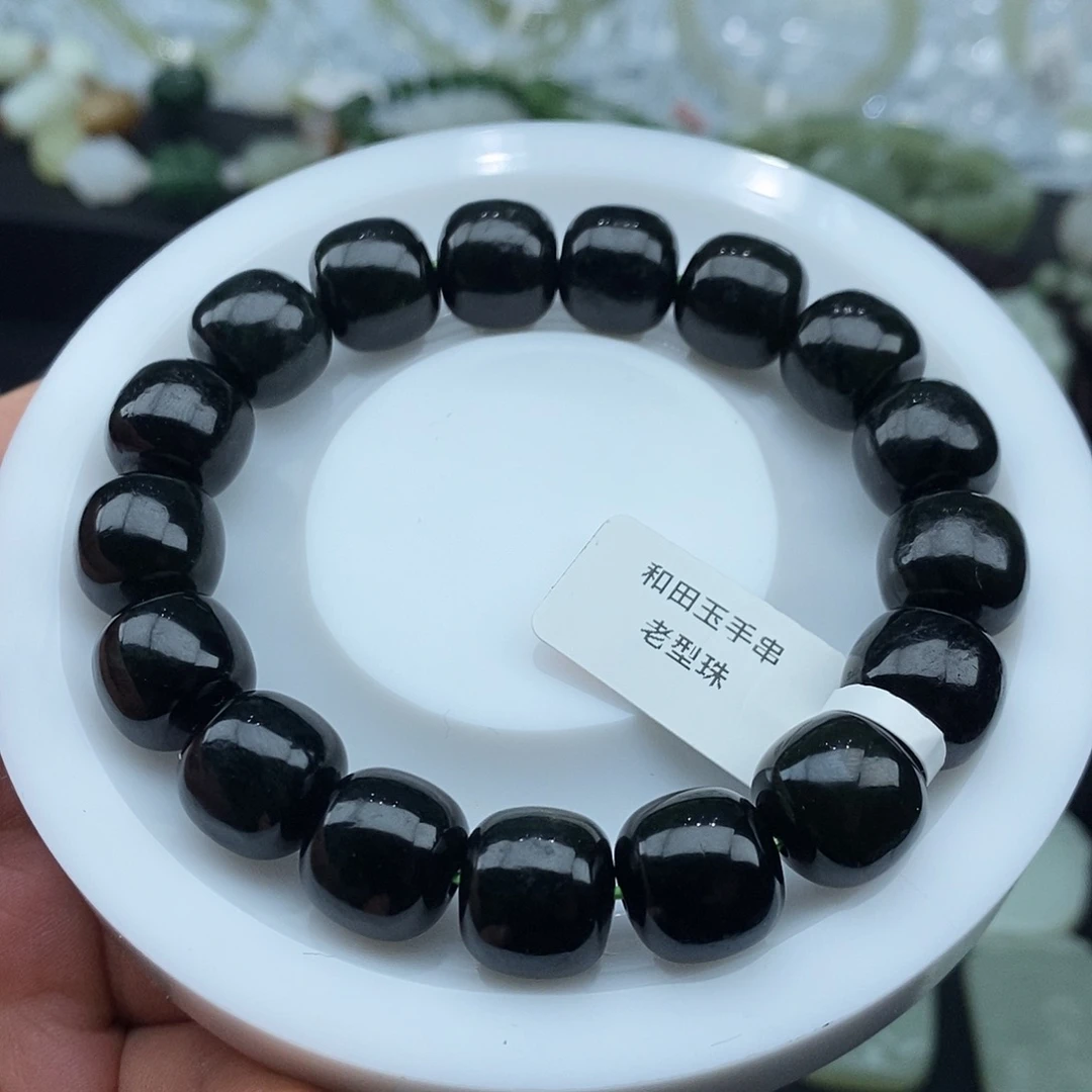 和田玉未镶嵌手串