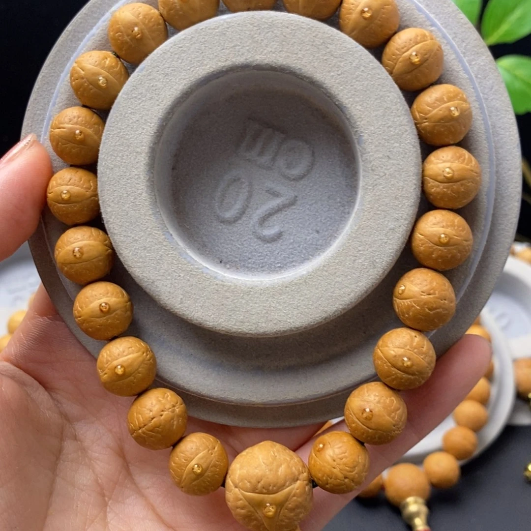 吊坠凤眼菩提12手串