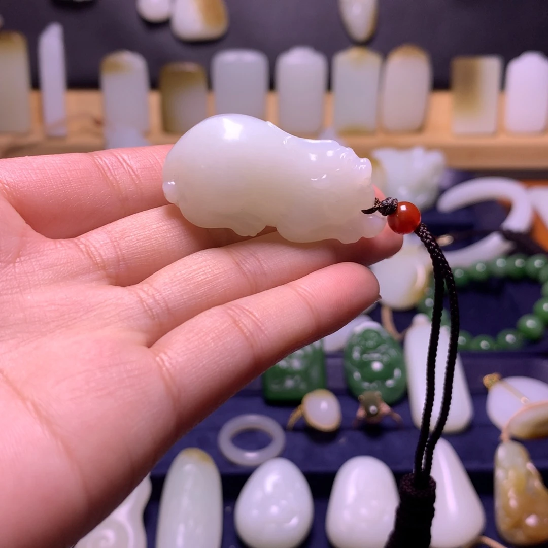 和田玉挂件未镶嵌