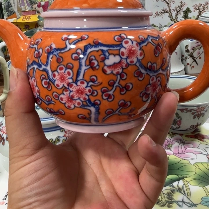 瓷片景德镇陶瓷茶具主人杯茶壶