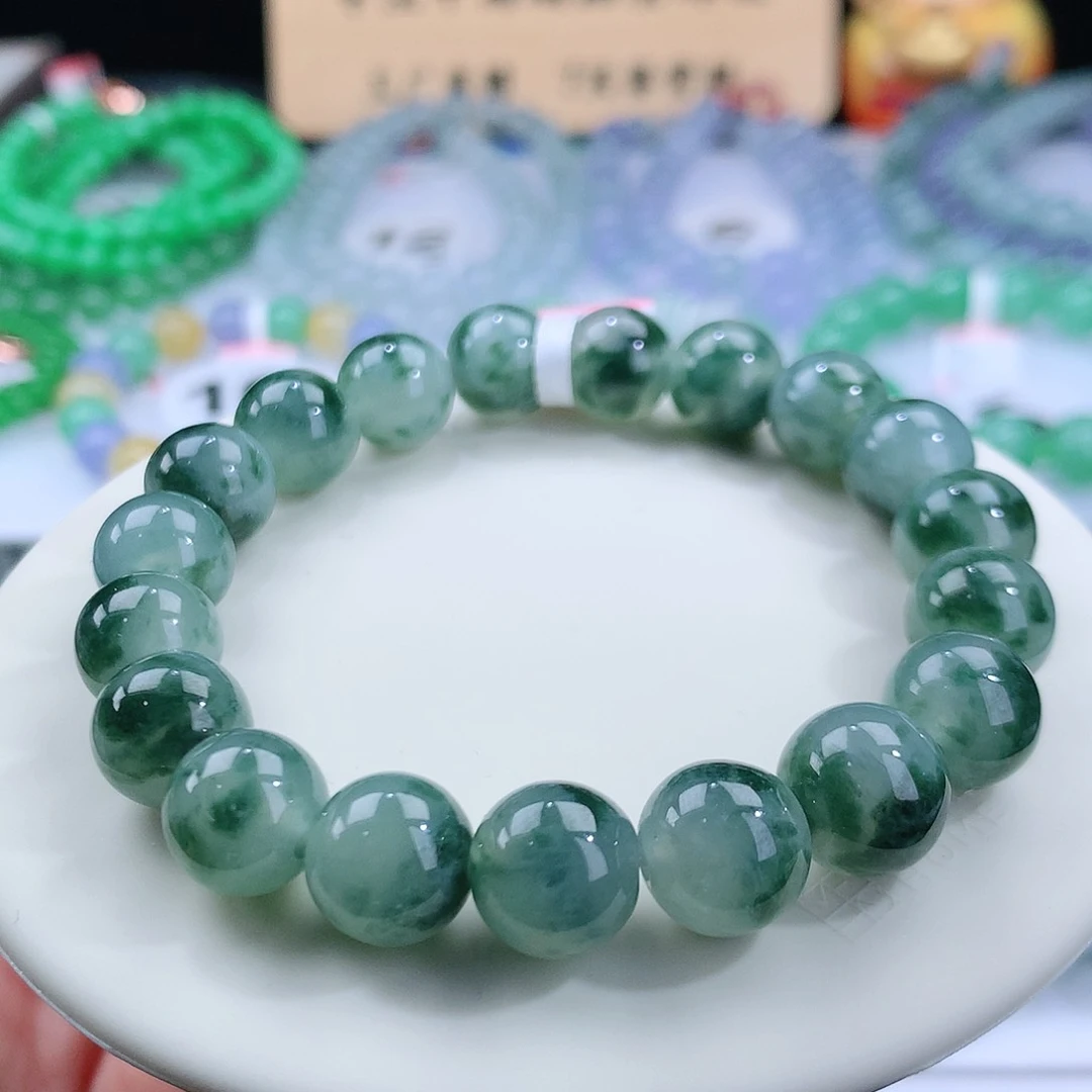 翡翠手链未镶嵌卡10