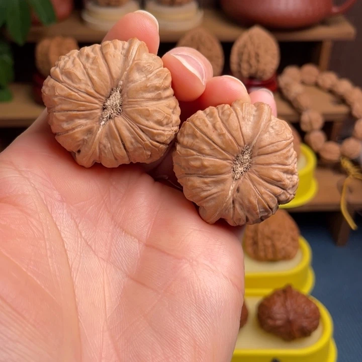 文玩核桃把件南瓜墩41