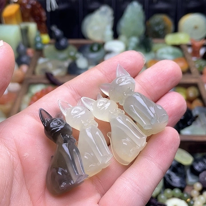 蛇纹石玉挂件未镶嵌爱***l