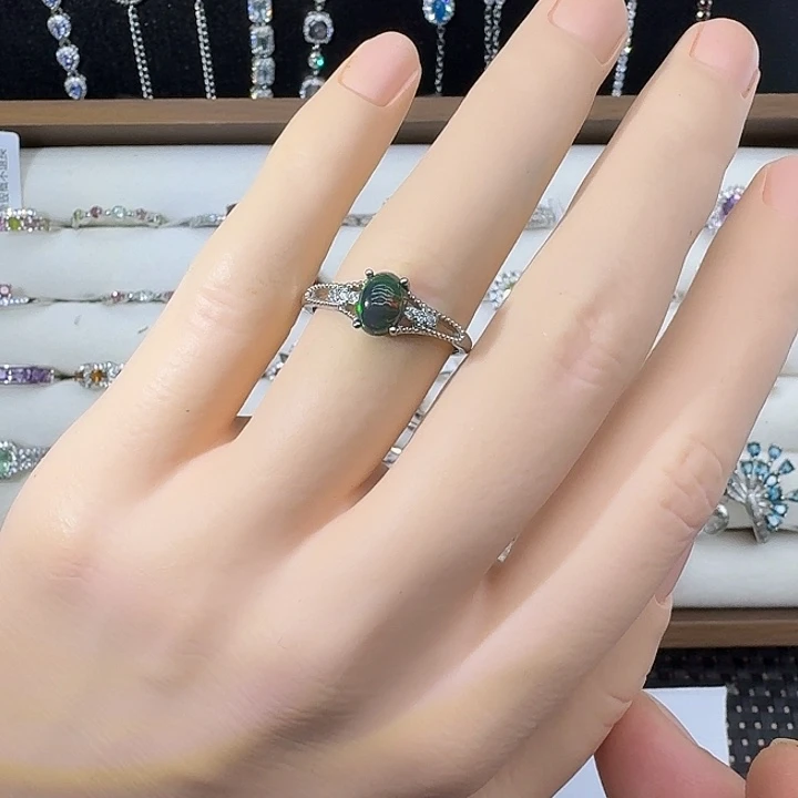 欧泊未镶嵌戒指66