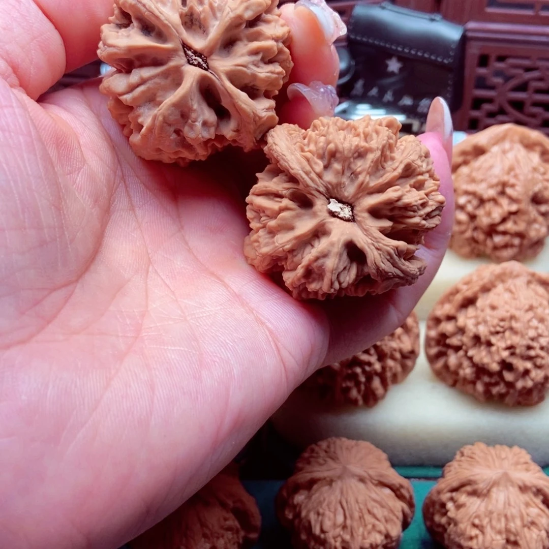 文玩核桃吊坠還****譜大沽石43