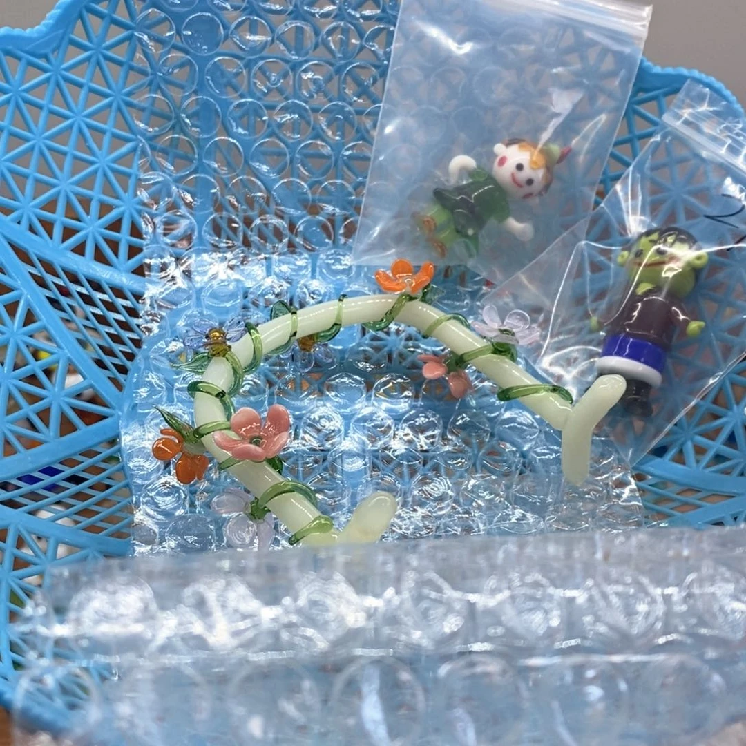 锦*琉璃小小摆件花拱门