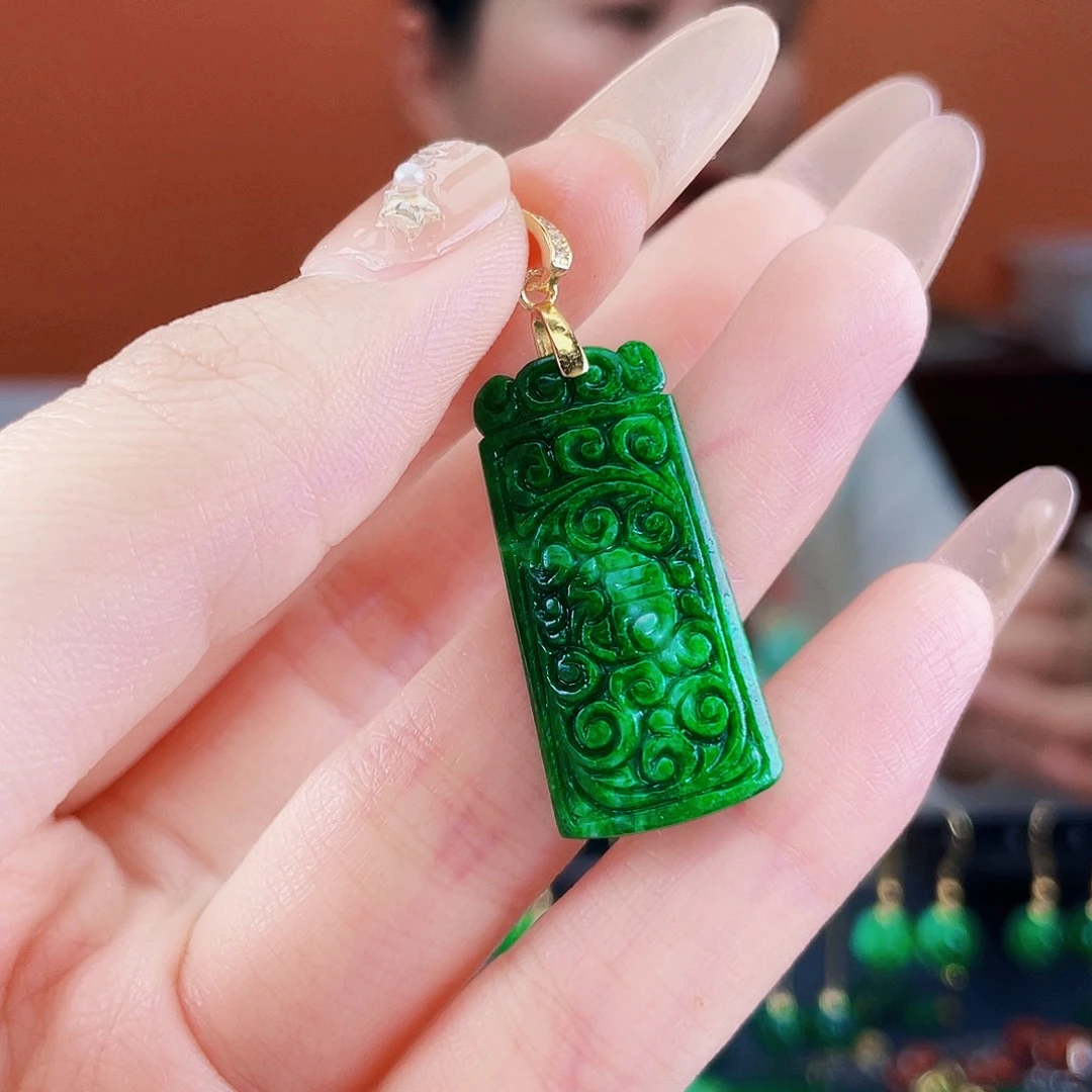 翡翠未镶嵌耳饰饰品