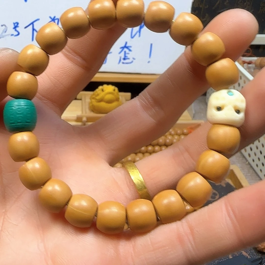 核桃手串/手链黑点款直切