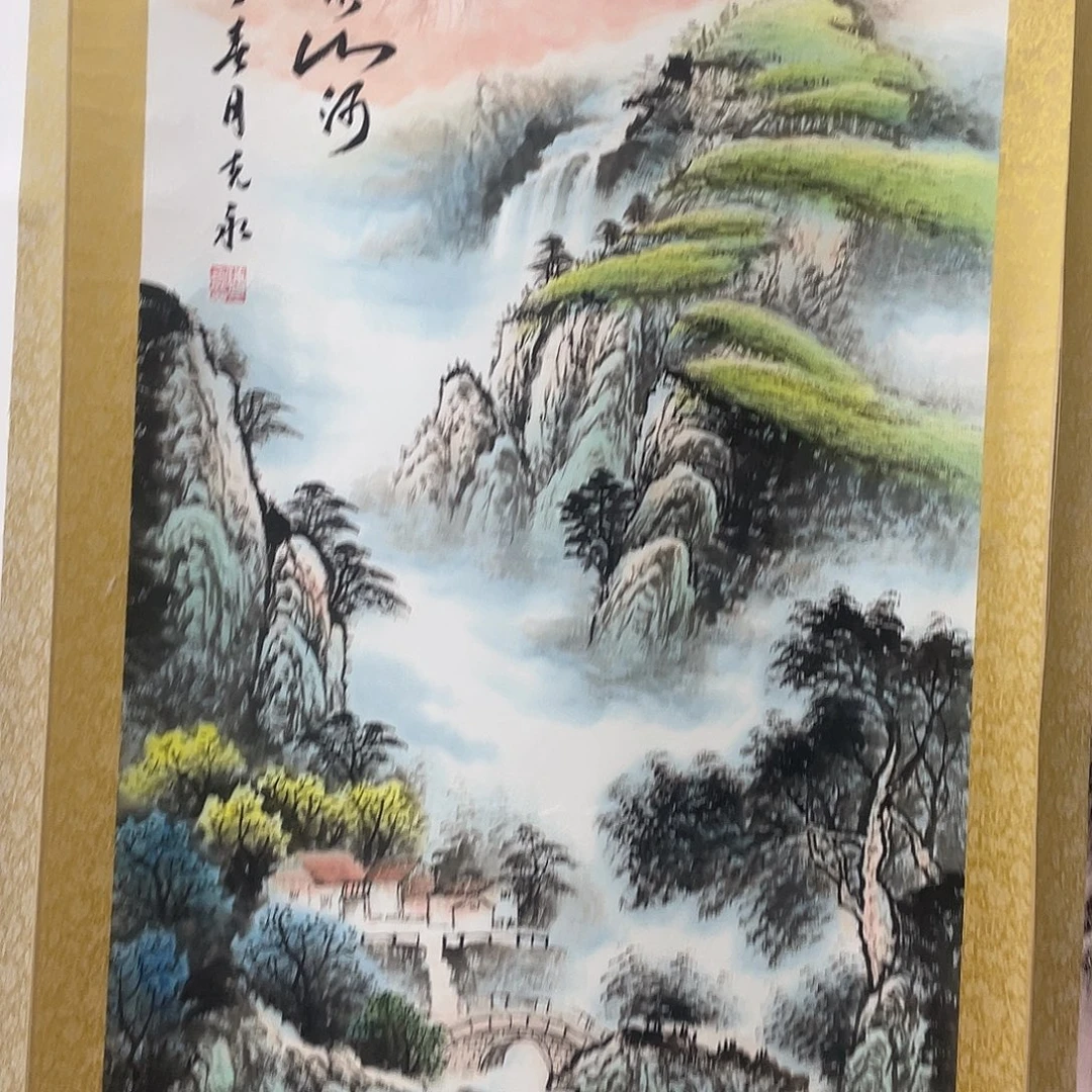 国画老师手笔手绘作品y