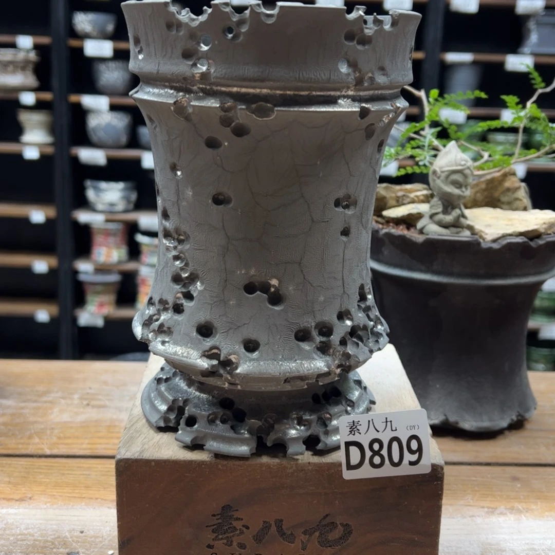 素八九陶瓷内口12.5高19