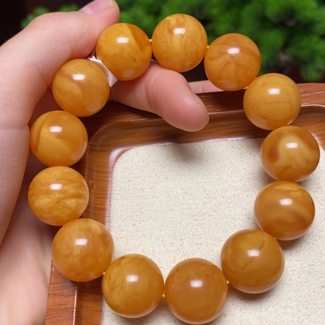 【闪购商品】未镶嵌蜜蜡手链手串