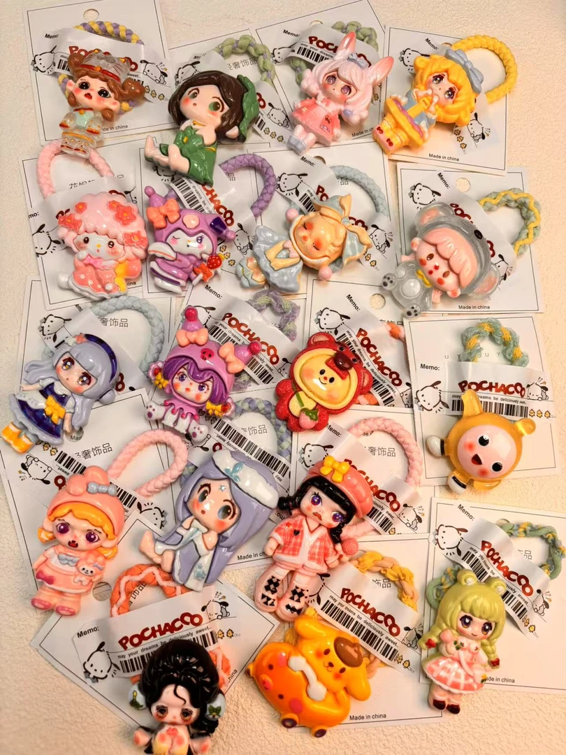 可爱甜美时尚发圈发绳组合