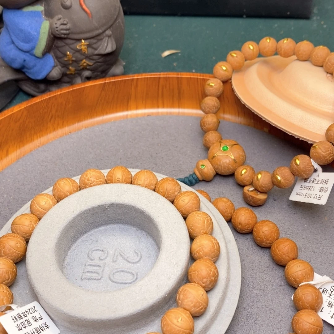 凤眼菩提手串꧁****꧂12+素新