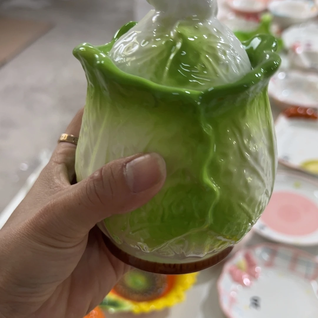 陶其他高温陶瓷釉下彩微瑕！