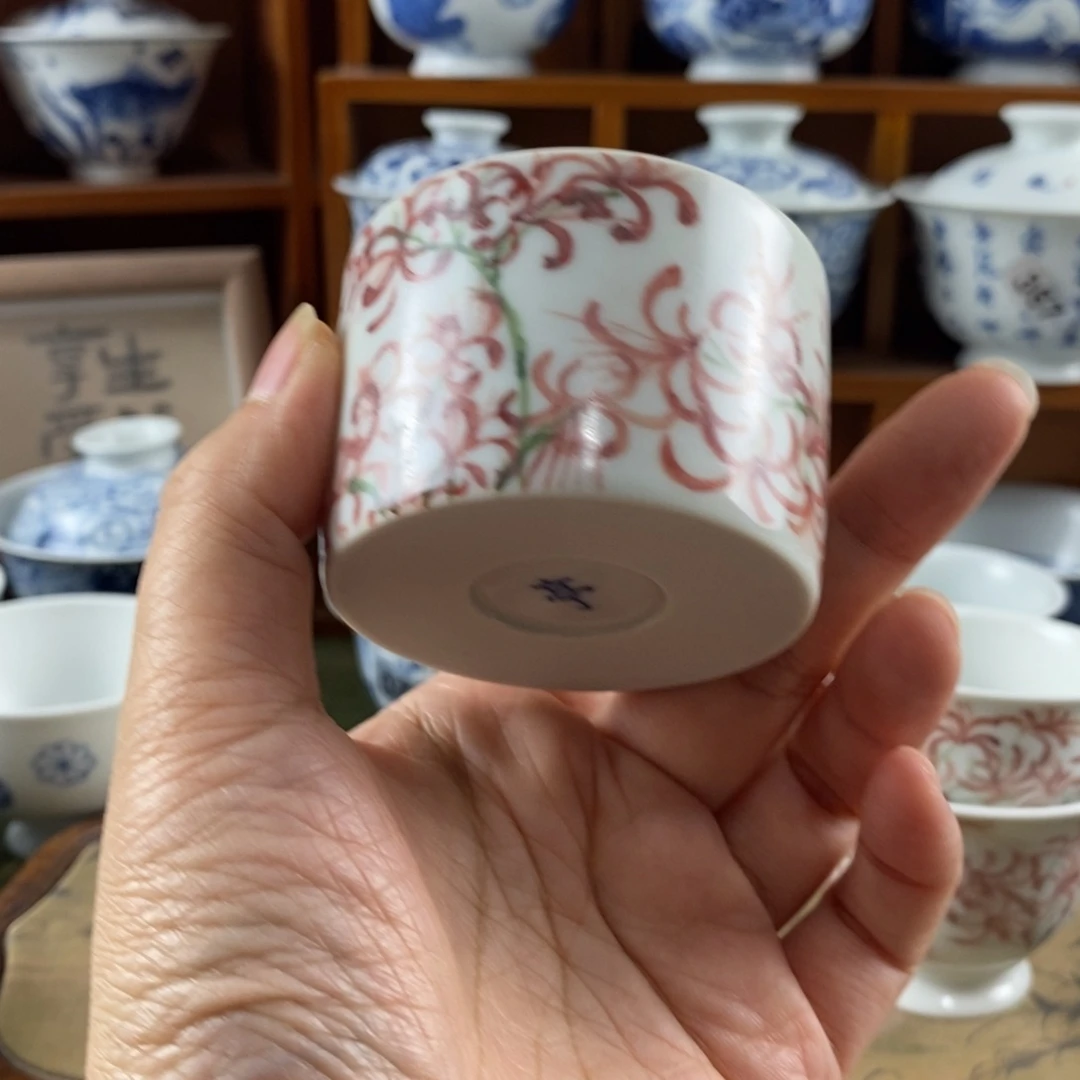 瓷片景德镇陶瓷手绘茶器029