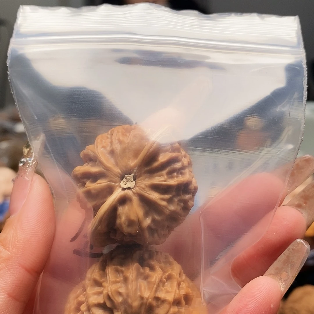 文玩核桃把件爱*宫灯40