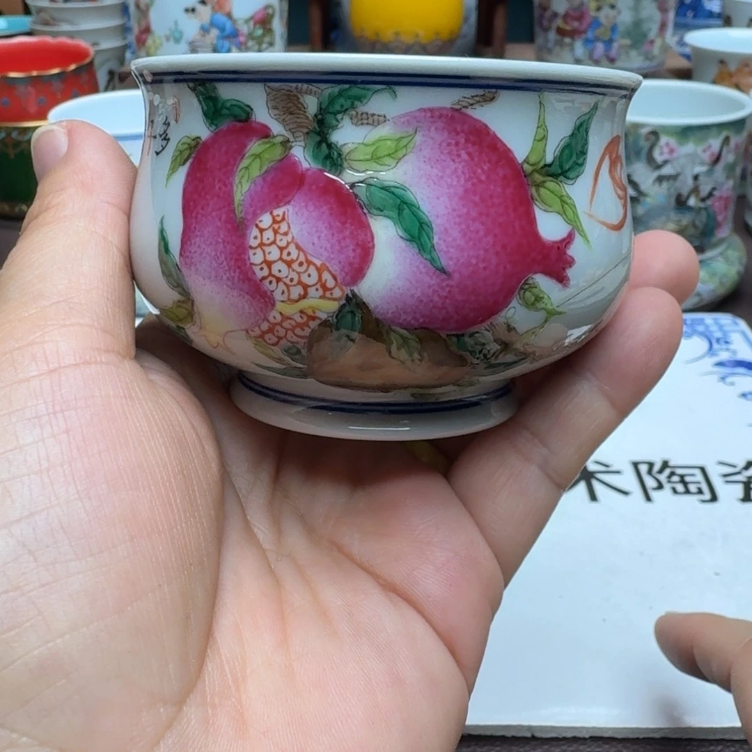 景德镇手工手绘展示