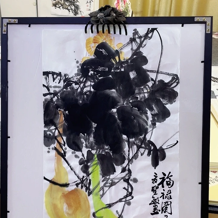 国画张圣敏先生纯手绘作品