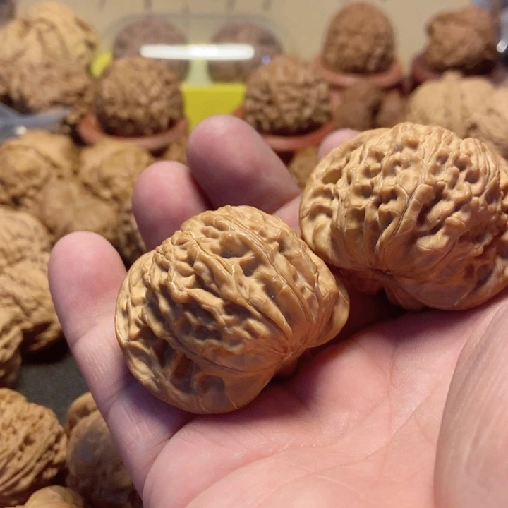 文玩核桃吊坠牢*儿磨盘