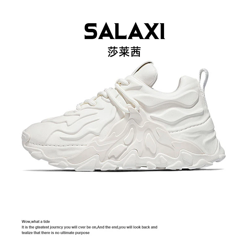 SALAXI/莎莱茜 欧洲站2025冬季新品潮流时尚潮鞋火焰山男女老爹鞋