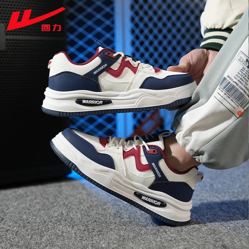 回力鞋子男板鞋2025春秋季新款潮低帮厚底增高男鞋休闲男士运动鞋