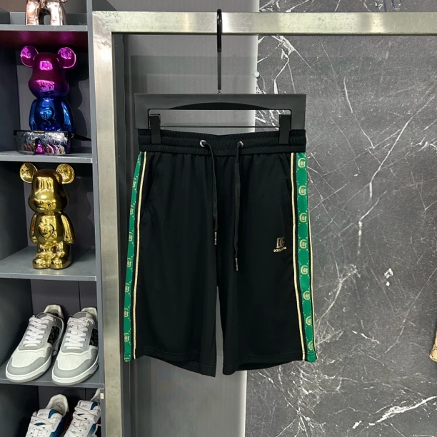 夏季新款男士拼色休闲外穿运动五分中裤潮流短裤