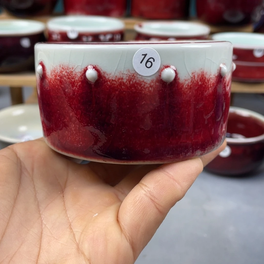 瓷片纯手工制作……微微瑕