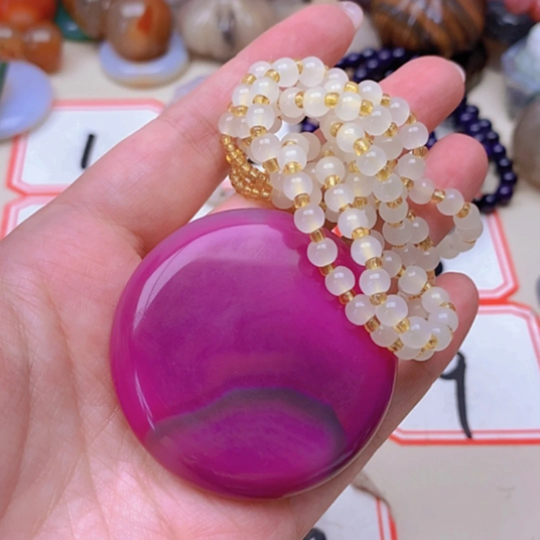 【闪购商品】未镶嵌玛瑙/玉髓珠宝半成品泡**三