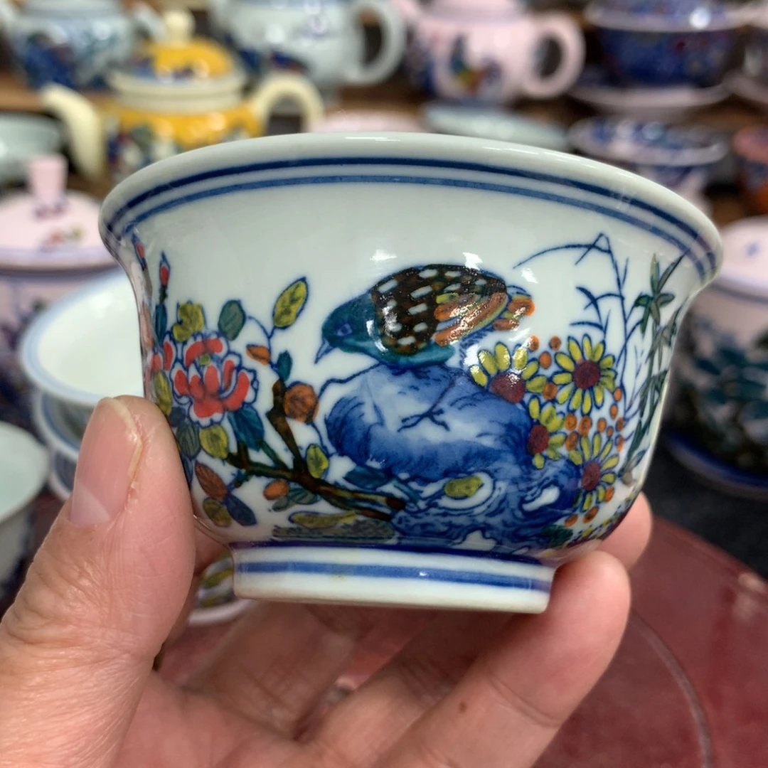 摆件景德镇陶瓷 碗 杯盘 碟 壶 各种…