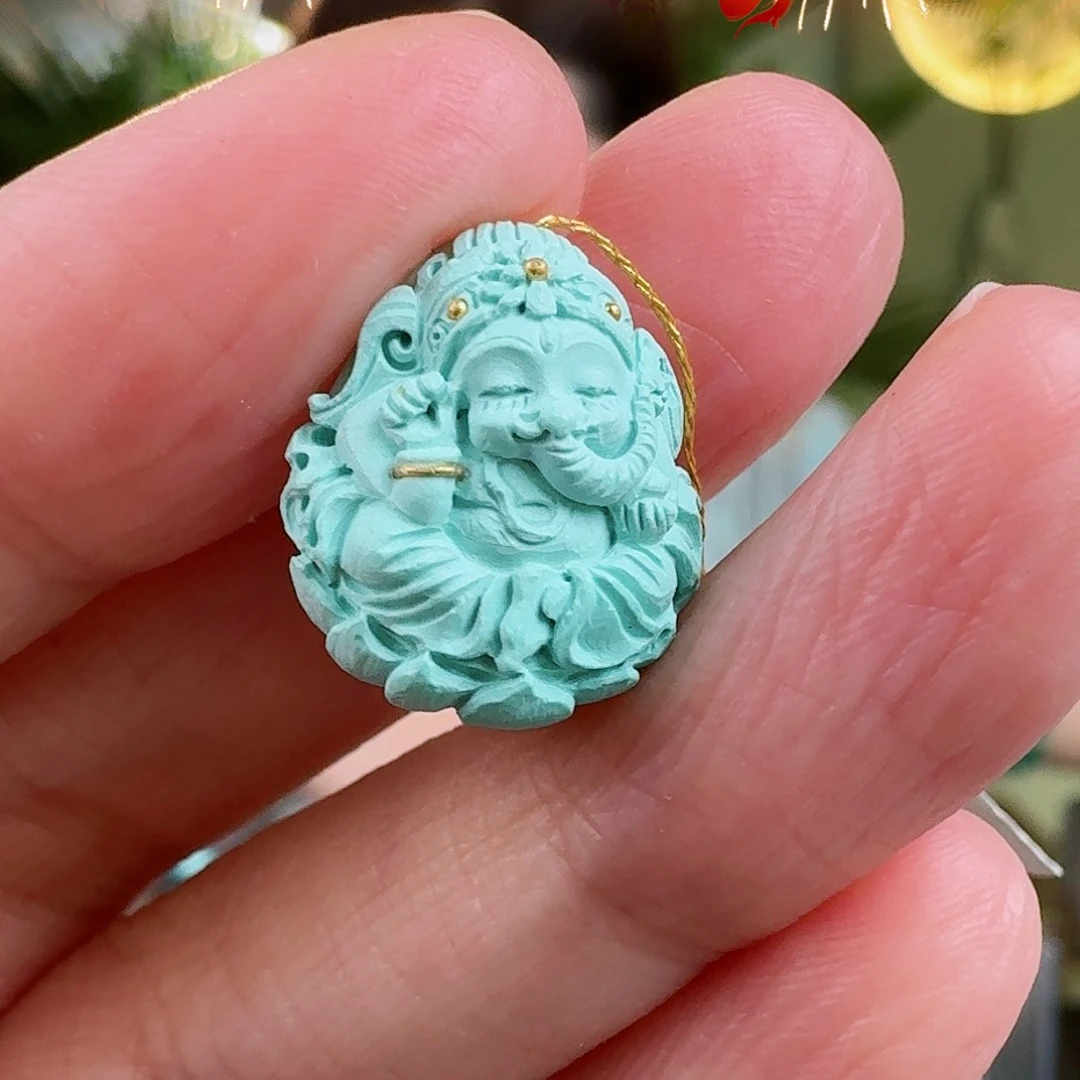 绿松石珠宝奇石未镶嵌