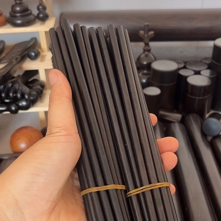 局****黑酸枝木类紫光檀筷子2捆