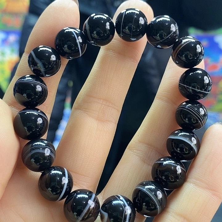 玛瑙/玉髓未镶嵌手链171多样性发其一