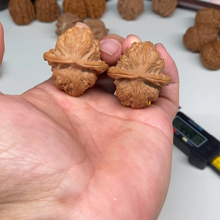 文玩核桃把件野狼