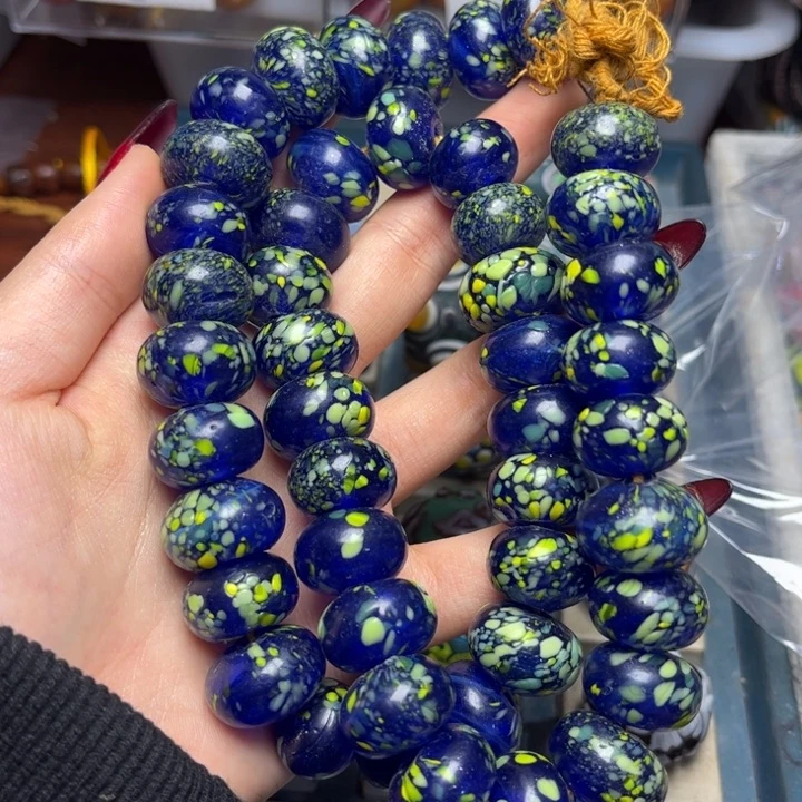 玻璃颈饰3898 琉璃一条