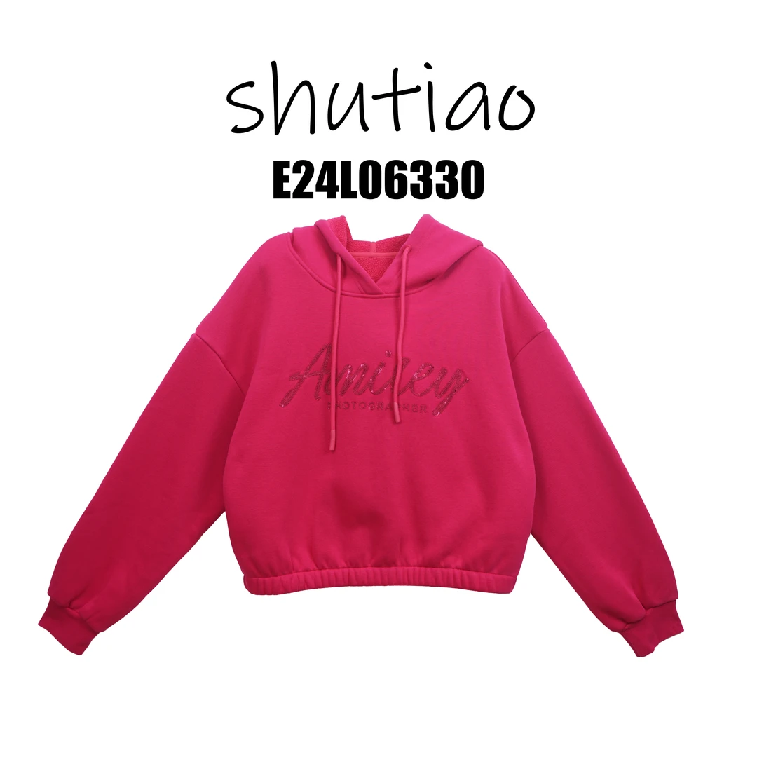 【SHUTIAO】2024秋冬：新款小众设计款卫衣E24L06330