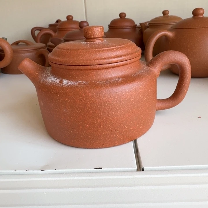 紫砂茶杯红将坡得中240cc微瑕