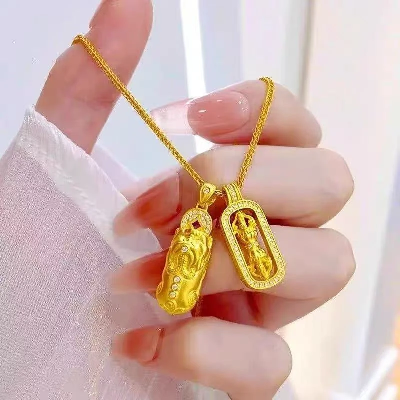 【高定】款吊坠 【高定】吊坠 金刚杵貔貅吊坠项链C06