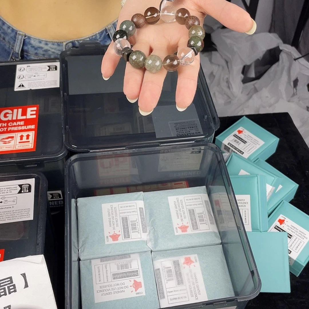 水晶手链银S925镶嵌