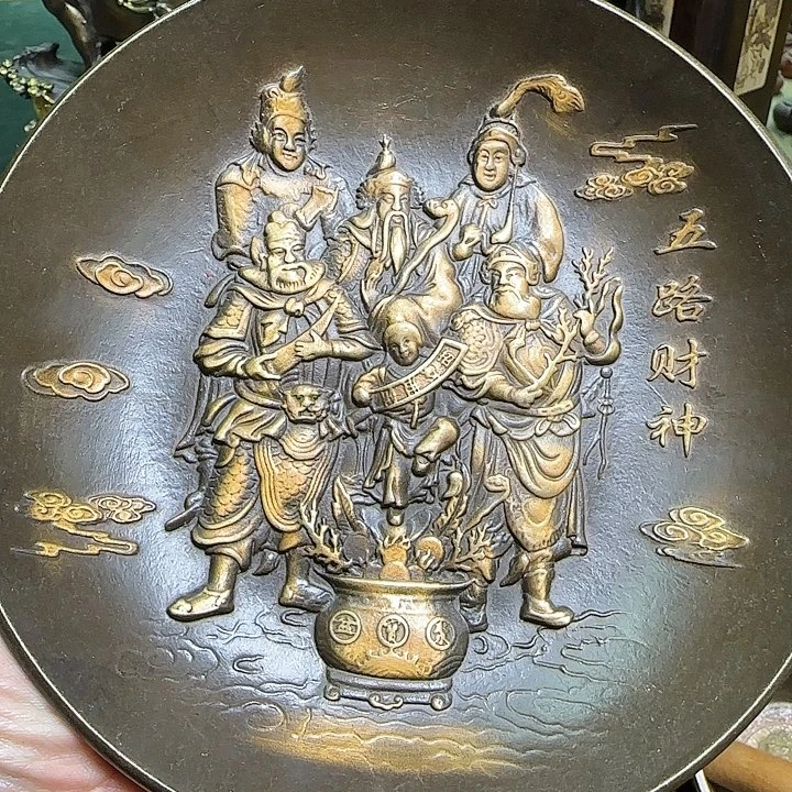 铜器办公室茶室摆件